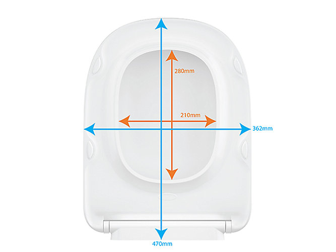 Kohler - Trace  Quiet-Close Slim Toilet Seat